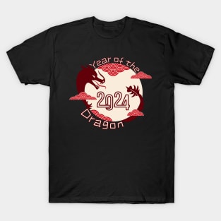 2024 Year of the dragon Happy New Year Chinese zodiac T-Shirt